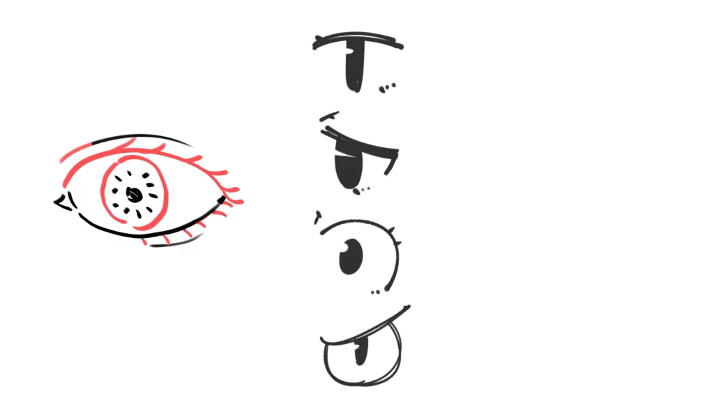 Easy Drawing Of Anime Eyes [2 Styles, Video + Images