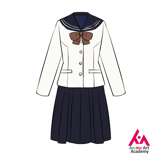 All about Japanese girls' school uniforms! (Part 1) - Anime Art Magazine