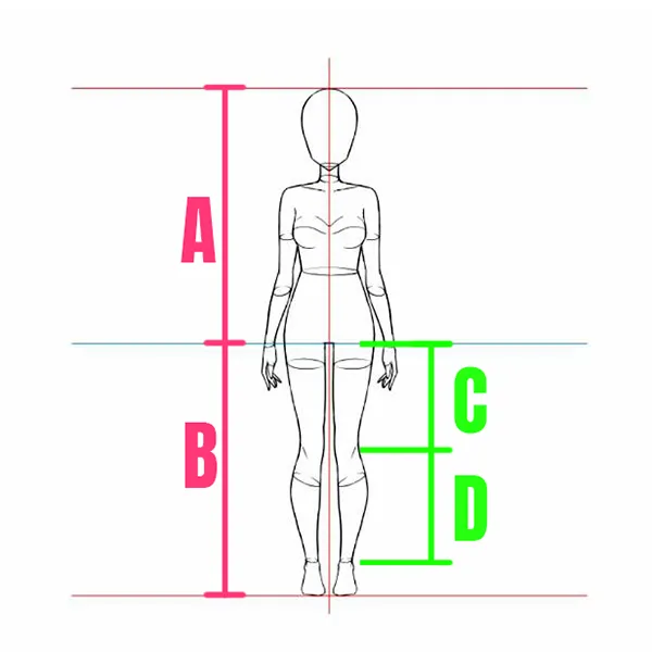 Head to body ratio” – this simple anime illustration technique