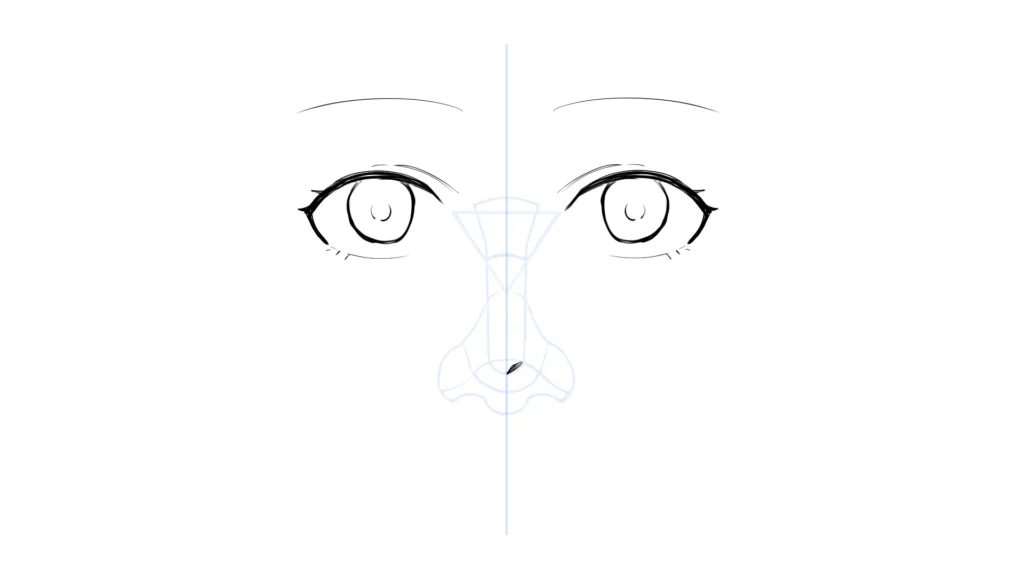 draw anime noses girl  Clip Art Library
