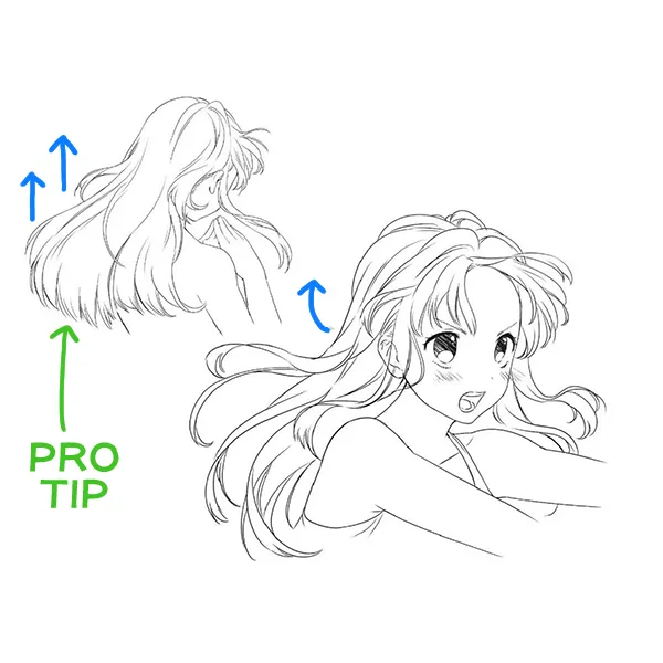 Definitive Guide to Drawing Manga Hair