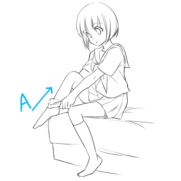 Free Anime Boy Base Sitting - Chibi Anime Sitting Poses, HD Png Download -  vhv