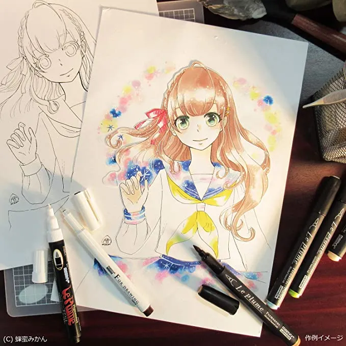 The best white-out pens for manga illustration, and how to use them! - Anime  Art Magazine