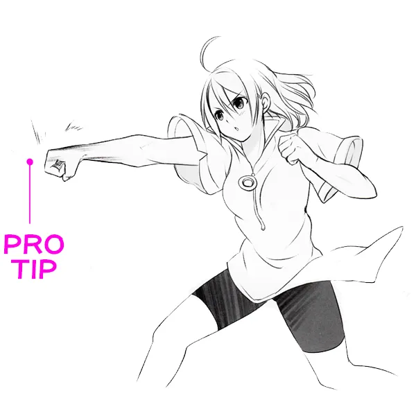 Pro tips for drawing characters in movement: Let's talk about battle  scenes! - Anime Art Magazine