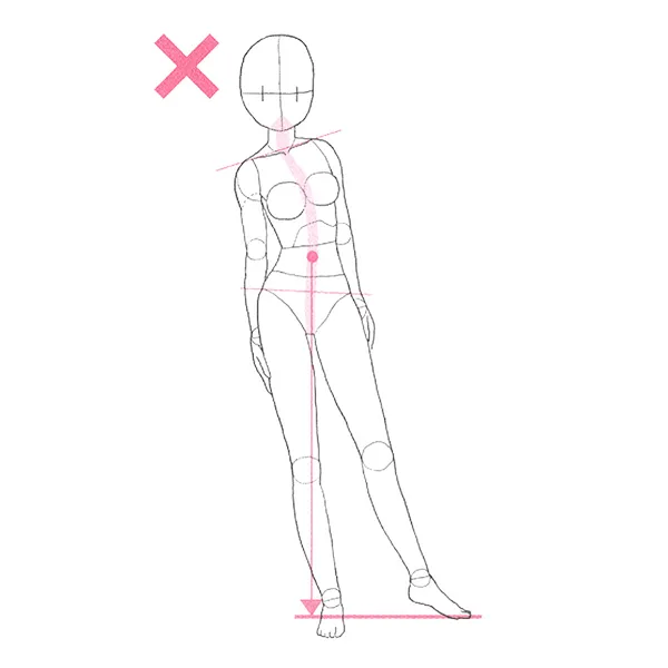 standing drawing poses