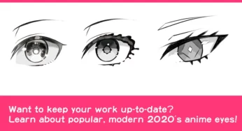 Want to keep your work up-to-date? Learn about popular, modern 2020's anime  eyes! - Anime Art Magazine