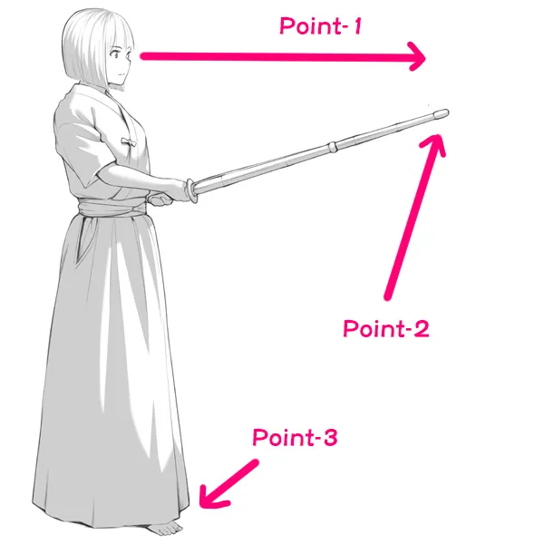 ArtStation - Drawing traditional Japanese poses: Kendo “sword