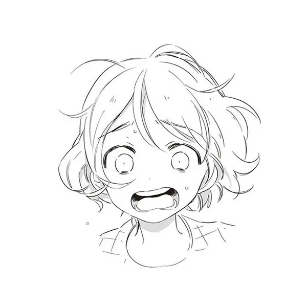 Shocked Anime Girl