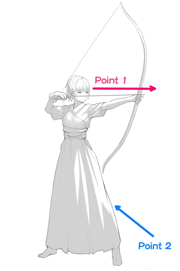 archery Drawing References and Sketches for Artists