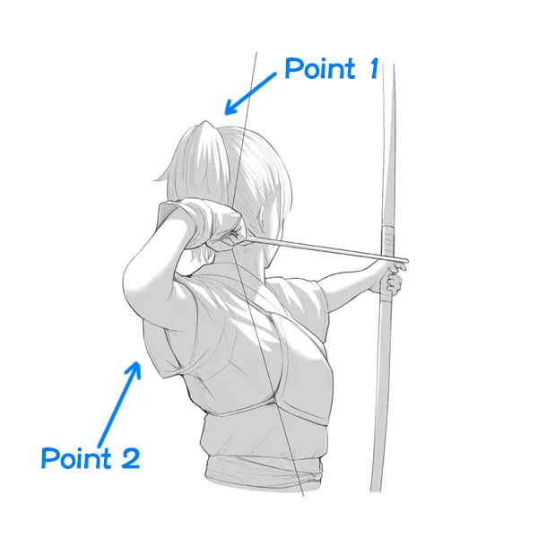 Drawing traditional Japanese poses: Kyūdō “archery” edition - Anime Art ...