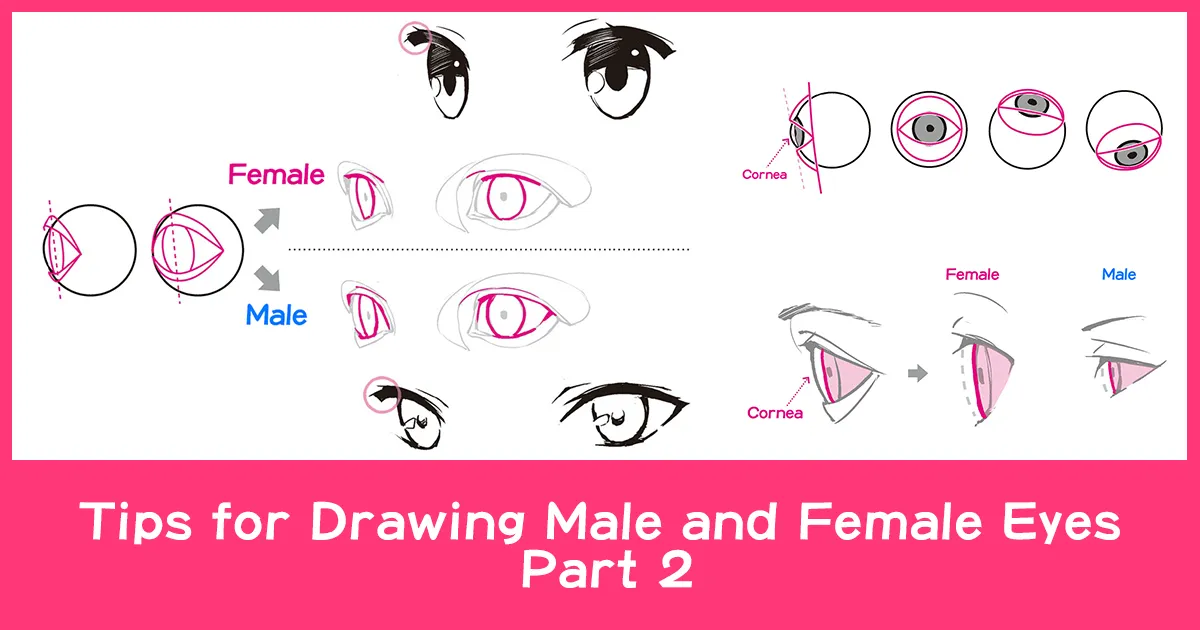 How to Draw Anime Eyes Step by Step - Crafty Morning-saigonsouth.com.vn